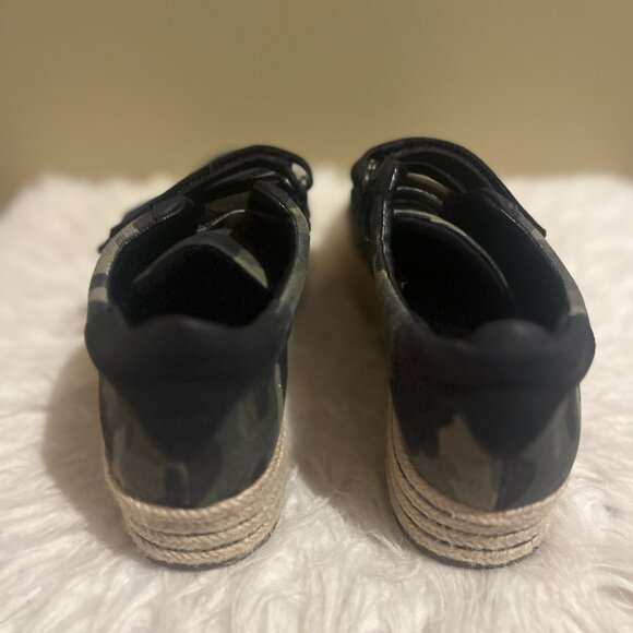 Mix No 6 army fatigue platform sneakers - Picture 2 of 8